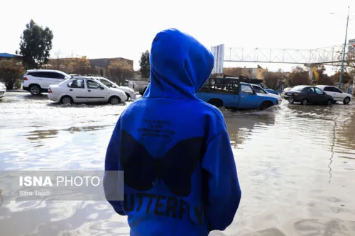 بارندگی برف و باران در بعضی استان ها